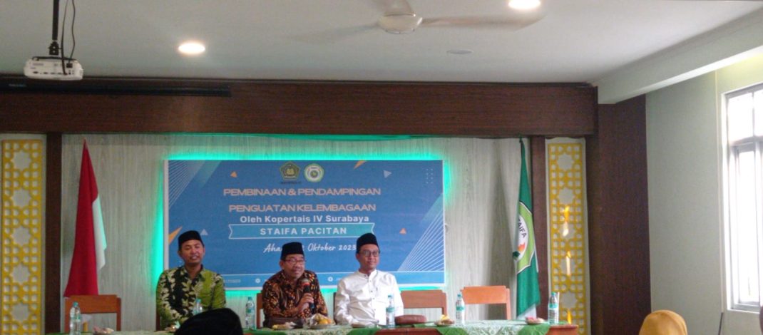 Pembinaan & Pendampingan Penguatan Kelembagaan oleh Kopertais 4 Surabaya