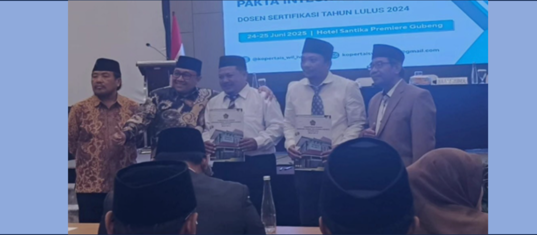 Dua Dosen STAI Al-Fattah Pacitan Raih Sertifikat Pendidik Dosen Profesional