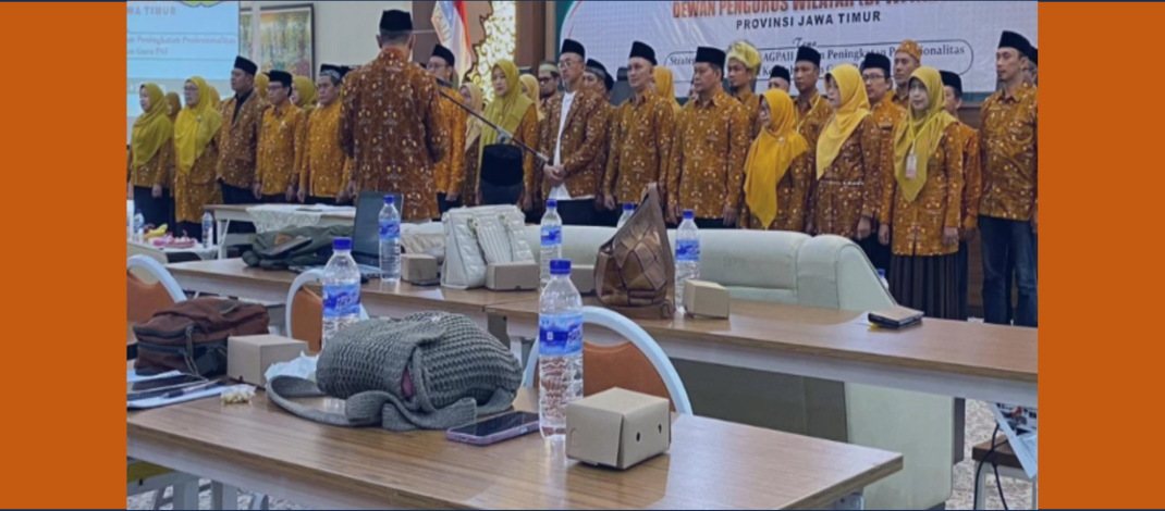 Ketua Senat STAI Al-Fattah Pacitan Dilantik sebagai Wakil Ketua II DPW AGPAII Jawa Timur