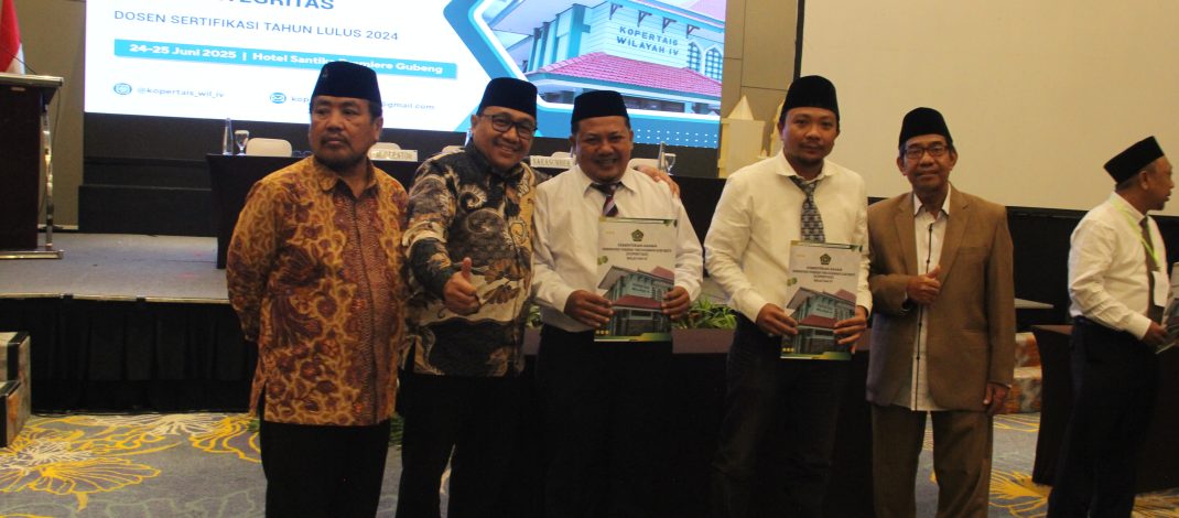 Dua Dosen STAI Al-Fattah Pacitan Raih Sertifikat Dosen Profesional