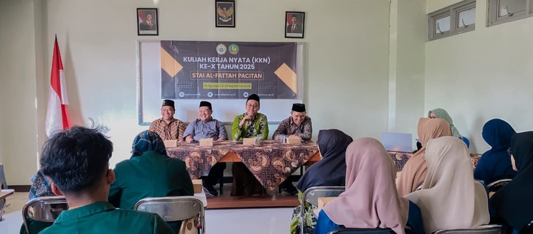 Pembekalan dan Pelepasan KKN X STAI Al-Fattah Pacitan Tahun 2025