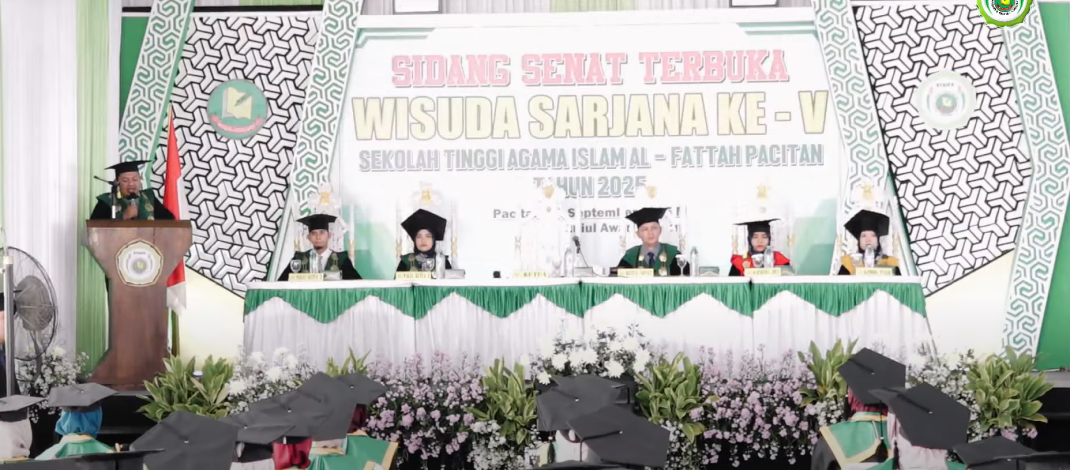 STAI Al-Fattah Pacitan Gelar Wisuda Sarjana ke-5 Tahun 2025 di Halaman Kampus