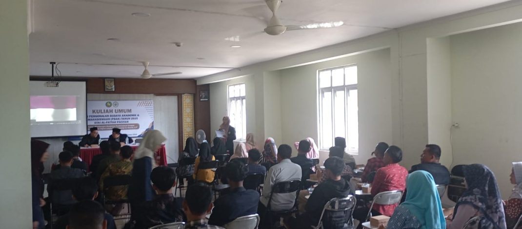 STAI Al-Fattah Pacitan Gelar PBAK dan Kuliah Umum Tahun Akademik 2025/2026