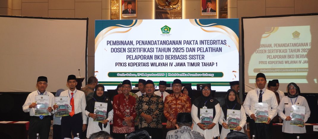 Tujuh Dosen STAI Al-Fattah Pacitan Raih Sertifikat Pendidik Tahun 2025, Perkuat Profesionalisme Dosen