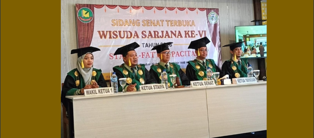 Wisuda ke-6 STAIFA Pacitan: Kukuhkan Sarjana, Teguhkan Amanah Ilmu dan Pengabdian kepada Masyarakat